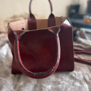 Burgundy Handbag